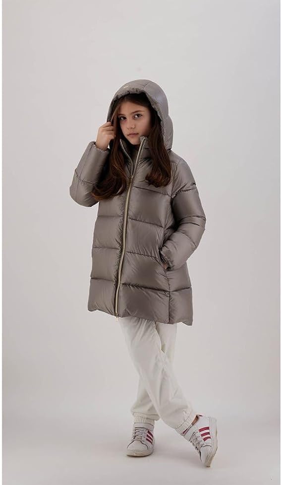 HERNO KIDS A-Shape Nylon Ultralight Jacket 8 Years Beige