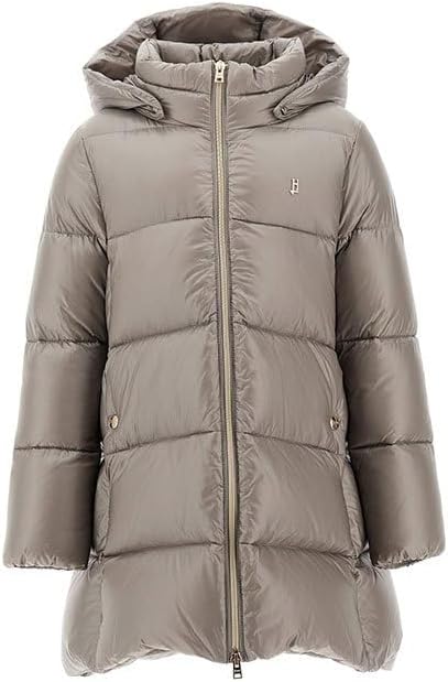 HERNO KIDS A-Shape Nylon Ultralight Jacket 8 Years Beige