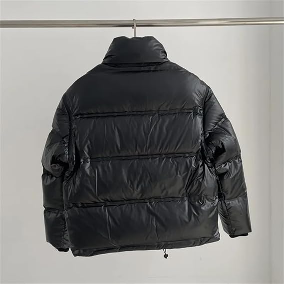 Mkjuuior Autumn and Winter Men's and Women's Stand Collar Down Jacket